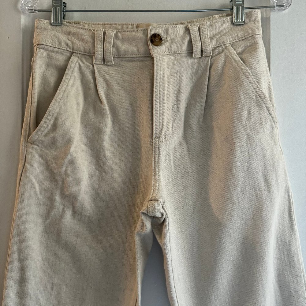 Sezane Manu Ecru Pants 34